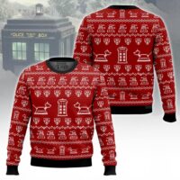 Hooktab Bowties Are Cool Doctor Who Ugly Christmas Sweater