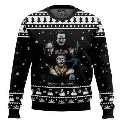 Breaking Rhaspsody Breaking Bad Ugly Christmas Sweater