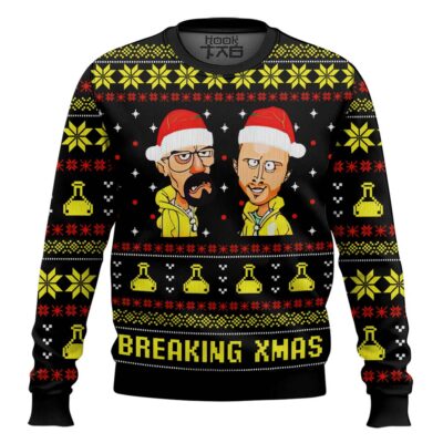 Breaking Xmas Breaking Bad Ugly Christmas Sweater