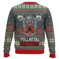Hooktab Brotherhood Fullmetal Alchemis Ugly Christmas Sweater