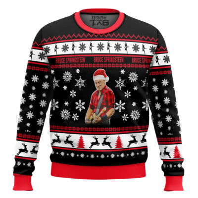 Bruce Springsteen E Street Band Ugly Christmas Sweater