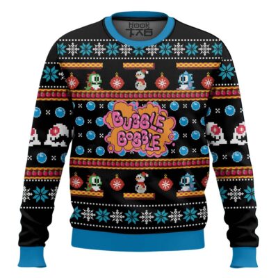 Bubble Bobble Ugly Christmas Sweater