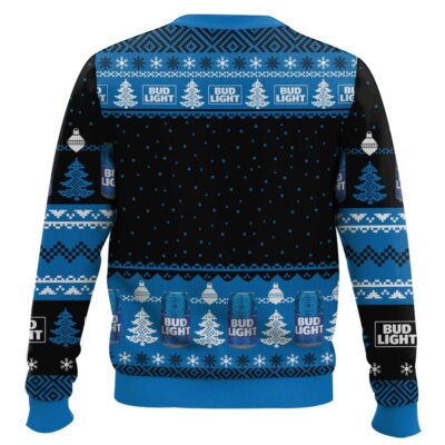 Hooktab Bud Light Yoda Ugly Christmas Sweater