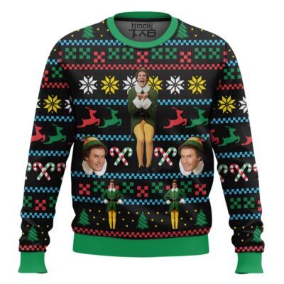 Buddy Hobbs Elf Ugly Christmas Sweater