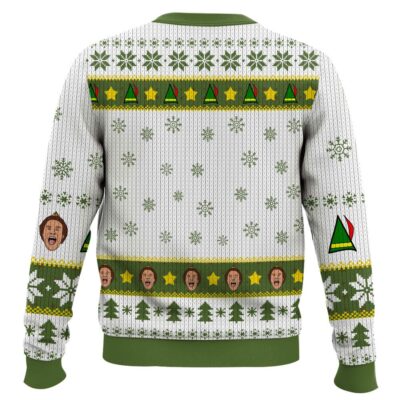 Hooktab Buddy OMG Santa Elf Ugly Christmas Sweater