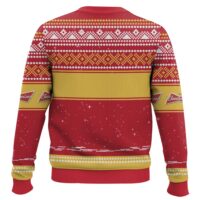 Hooktab Budweiser Bulldog Ugly Christmas Sweater
