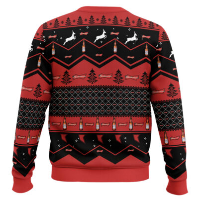 Hooktab Budweiser Eagle Ugly Christmas Sweater