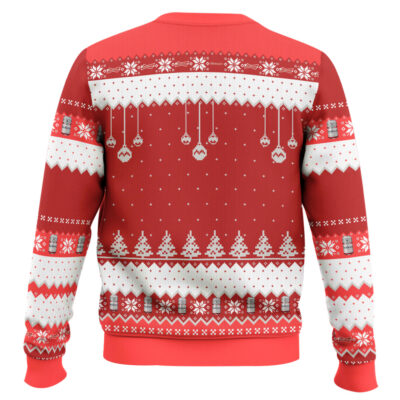 Hooktab Budweiser Jingle Beer Ugly Christmas Sweater