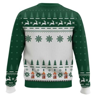 Hooktab Buffalo Trace American Bourbon Ugly Christmas Sweater