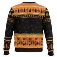 Hooktab Bulleit Bourbon Whiskey Ugly Christmas Sweater