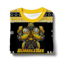 Hooktab Bumblebee Transformers Ugly Christmas Sweater