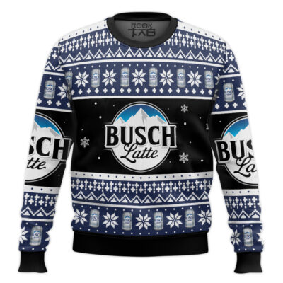 Busch Latte Ugly Christmas Sweater