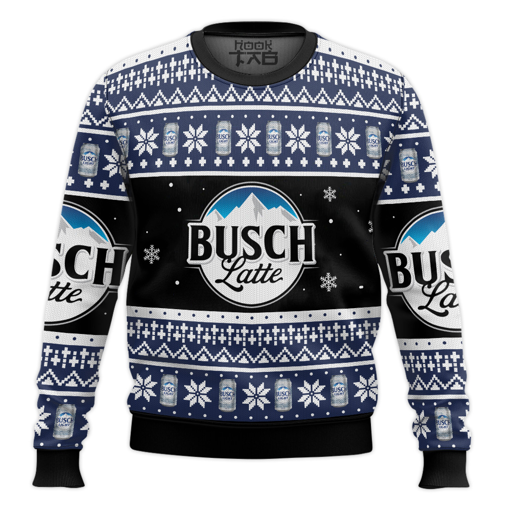 Hooktab Busch Latte Ugly Christmas Sweater Hooktab Busch Latte Ugly Christmas Sweater