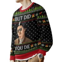 Hooktab But Did You Die Mr Chow The Hangover Ugly Christmas Sweater