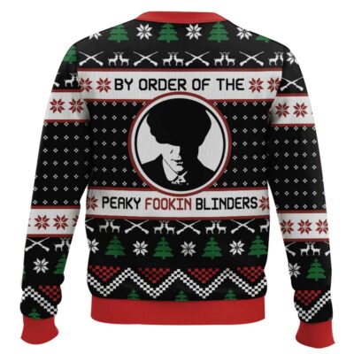 Hooktab By The Order Of The Peaky Blinders Ugly Christmas Sweater