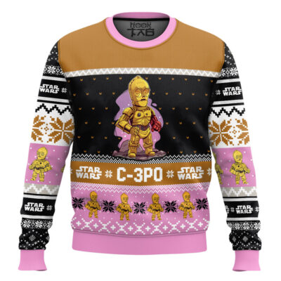 C-3PO Star Wars Ugly Christmas Sweater