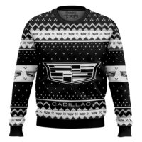Hooktab Cadillac Ugly Christmas Sweater