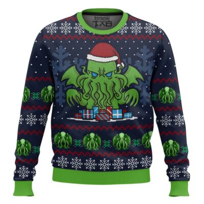 Call Of Christmas Cthulhu Ugly Christmas Sweater