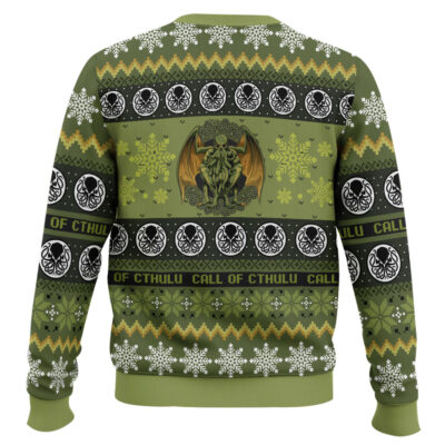 Hooktab Call Of Cthulu Board Games Ugly Christmas Sweater