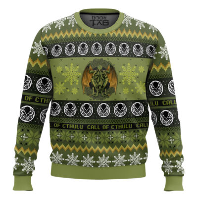 Call Of Cthulu Board Games Ugly Christmas Sweater