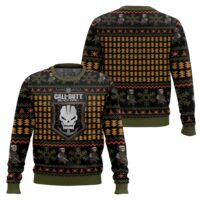 Hooktab Call Of Duty Black Ops 2 Ugly Christmas Sweater