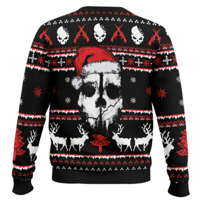 Hooktab Call Of Duty Ghosts Ugly Christmas Sweater
