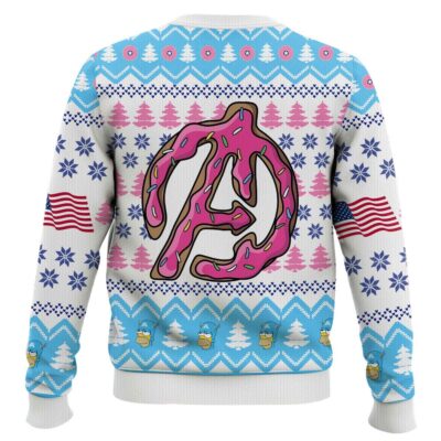 Hooktab Captain Homer The Simpsons Ugly Christmas Sweater