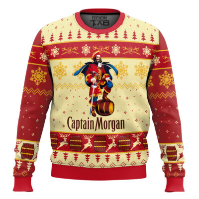 Captain Morgan Flavoured Rums Ugly Christmas Sweater