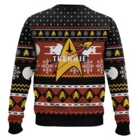 Hooktab Captain Picard Give Me Some Snow Ugly Christmas Sweater
