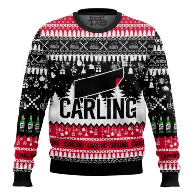 Carling United Kingdom Beer Ugly Christmas Sweater