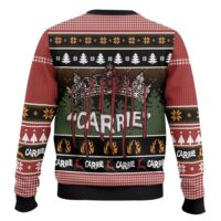 Hooktab Carrie White Have A Carrie Christmas Ugly Christmas Sweater
