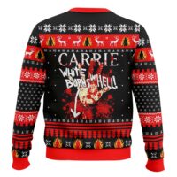 Hooktab Carrie White Stphen King Carrie Ugly Christmas Sweater