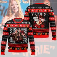 Hooktab Carrie White Stphen King Carrie Ugly Christmas Sweater