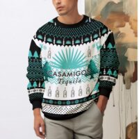 Hooktab Casamigos Tequila Ugly Christmas Sweater