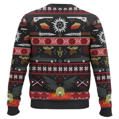 Hooktab Castiel Anti-possession Supernatural Ugly Christmas Sweater