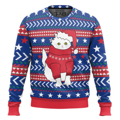 Cat In Jumper Ugly Christmas Sweater