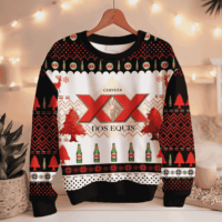Hooktab Cerveza Dos Equis Ugly Christmas Sweater