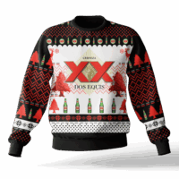 Hooktab Cerveza Dos Equis Ugly Christmas Sweater