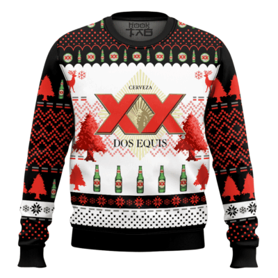 Cerveza Dos Equis Ugly Christmas Sweater