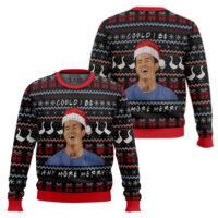 Hooktab Chandler Bing Friends Ugly Christmas Sweater