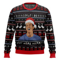 Hooktab Chandler Bing Friends Ugly Christmas Sweater