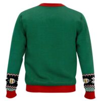 Hooktab Cheers To Santa And Beer! Ugly Christmas Sweater