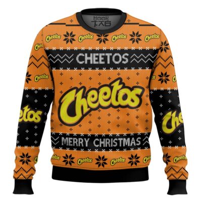 Cheetos Snack Ugly Christmas Sweater
