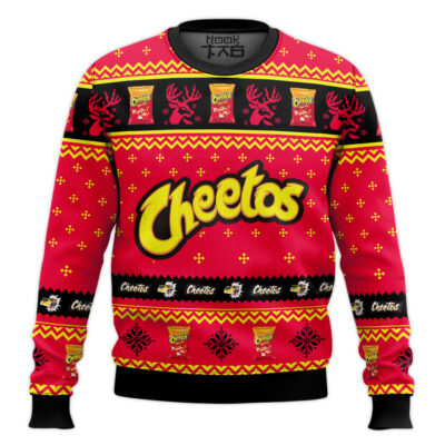 Cheetos Ugly Christmas Sweater