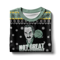 Hooktab Chernobyl Not Great, Not Terrible Ugly Christmas Sweater