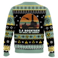 Hooktab Chernobyl Not Great, Not Terrible Ugly Christmas Sweater