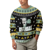 Hooktab Chernobyl Not Great, Not Terrible Ugly Christmas Sweater