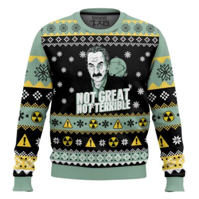 Chernobyl Not Great, Not Terrible Ugly Christmas Sweater