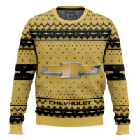 Hooktab Chevrolet Ugly Christmas Sweater