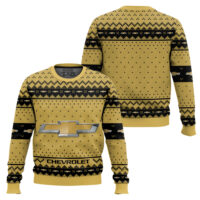 Hooktab Chevrolet Ugly Christmas Sweater